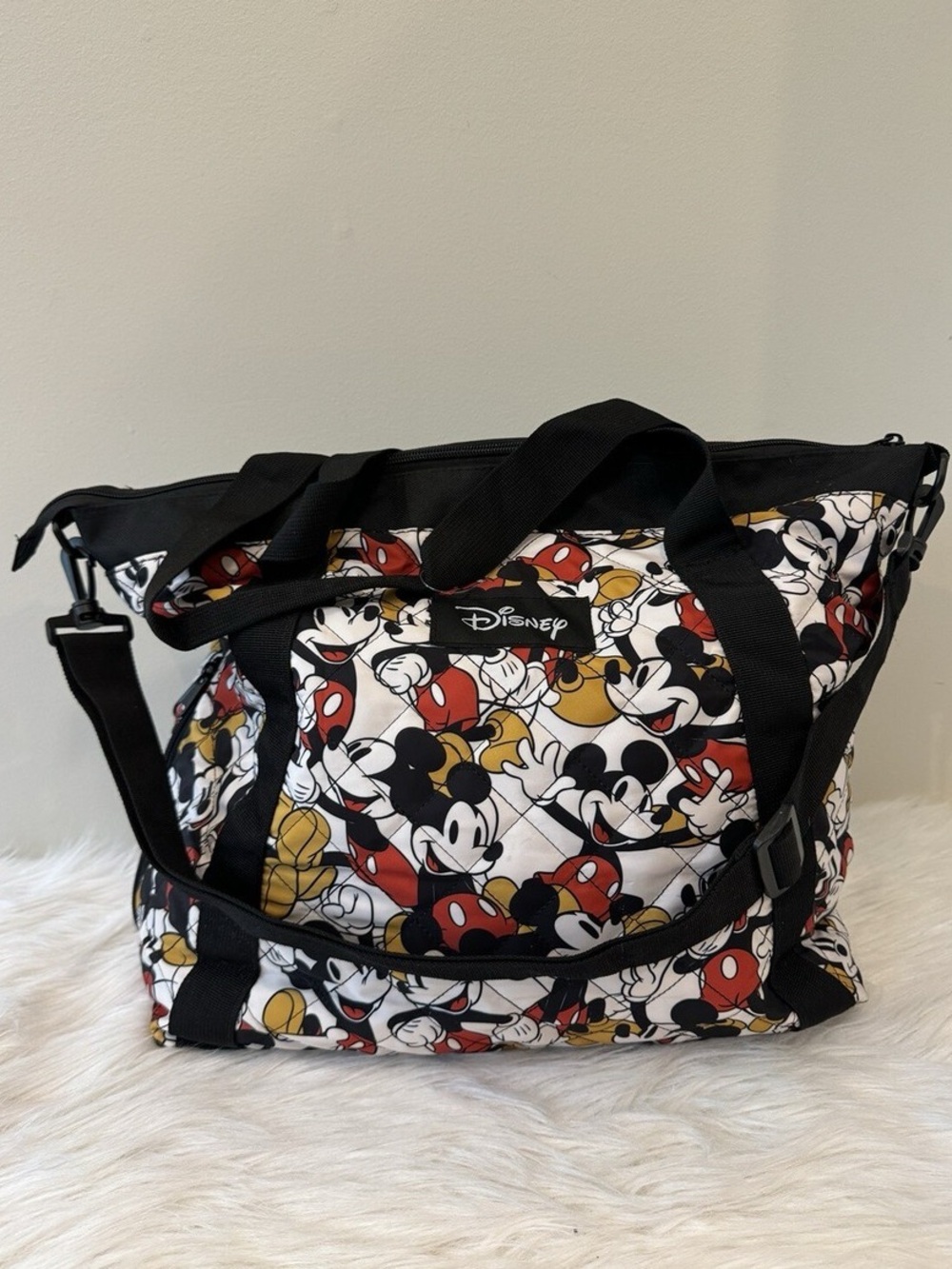 Disney Mickey Mouse Tote Bag by Bioworld Quilt Design